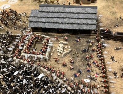 Sc. 3 The redoubt and last defense